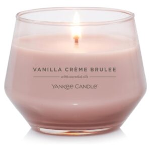 Yankee Candle Vanilla Crème Brûlée Studio Collection Jar Candle, 10 oz – Ideal for Gifting